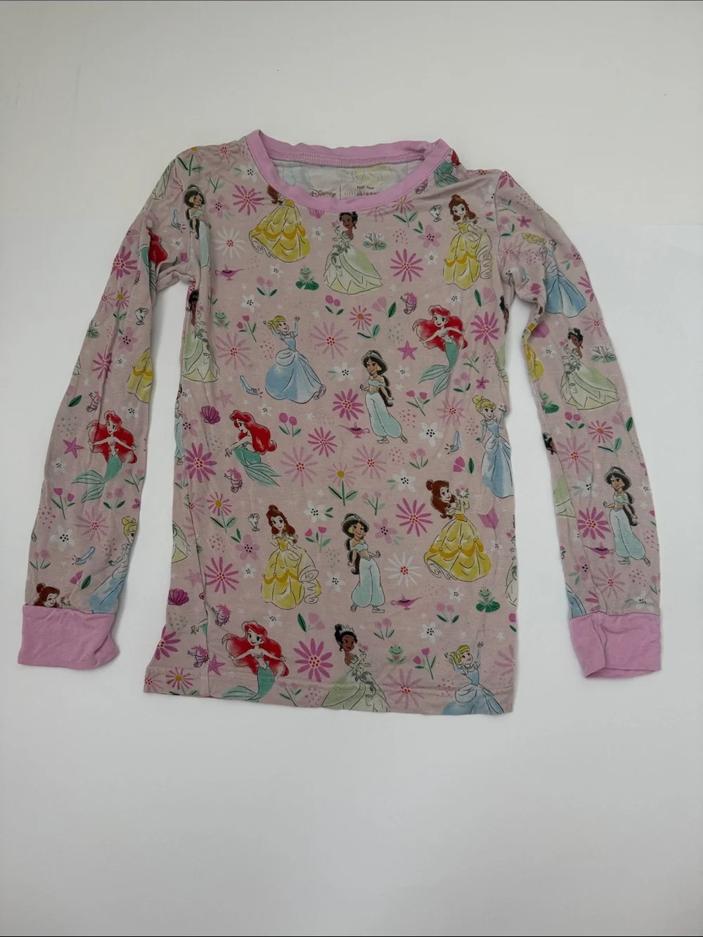Little Sleepies x Disney Pink Princess Character Pajama Set